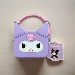Q UNCLE x SANRIO Kuromi Silicone Mini Shoulder Strap/HandBag•Sanrio Anime 2022